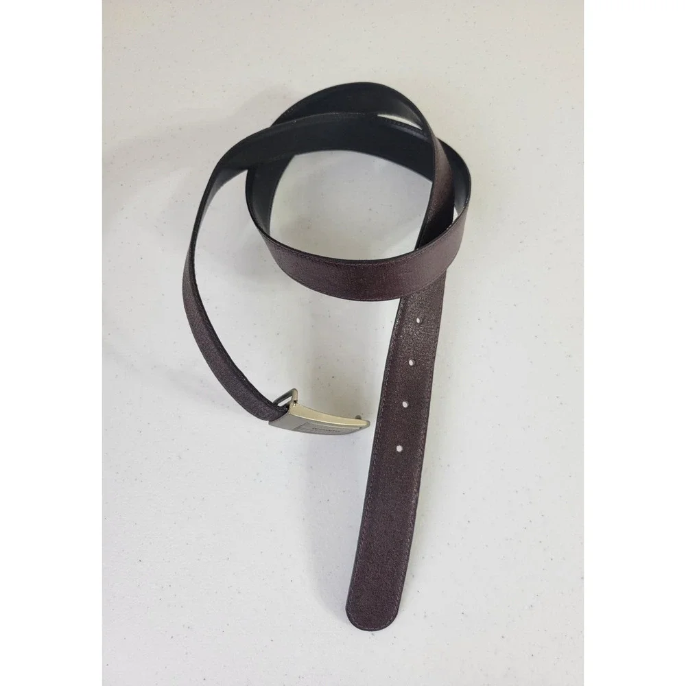 Emporium‎ Brown Classic Cowboy Western Casual Work Dress Belt Men's Size 35-37